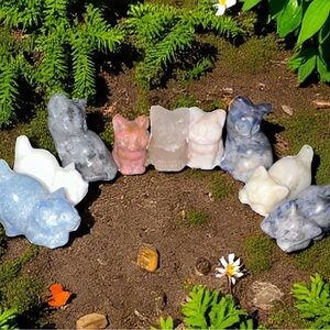 Kitty Corner - Crystal Cat (one)